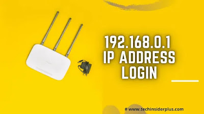 192.168.o.1 IP Address for router Login