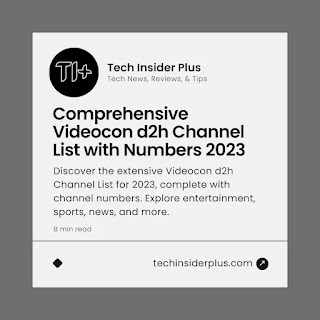 Videocon d2h Channel List with Numbers