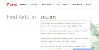 Airtel store near me